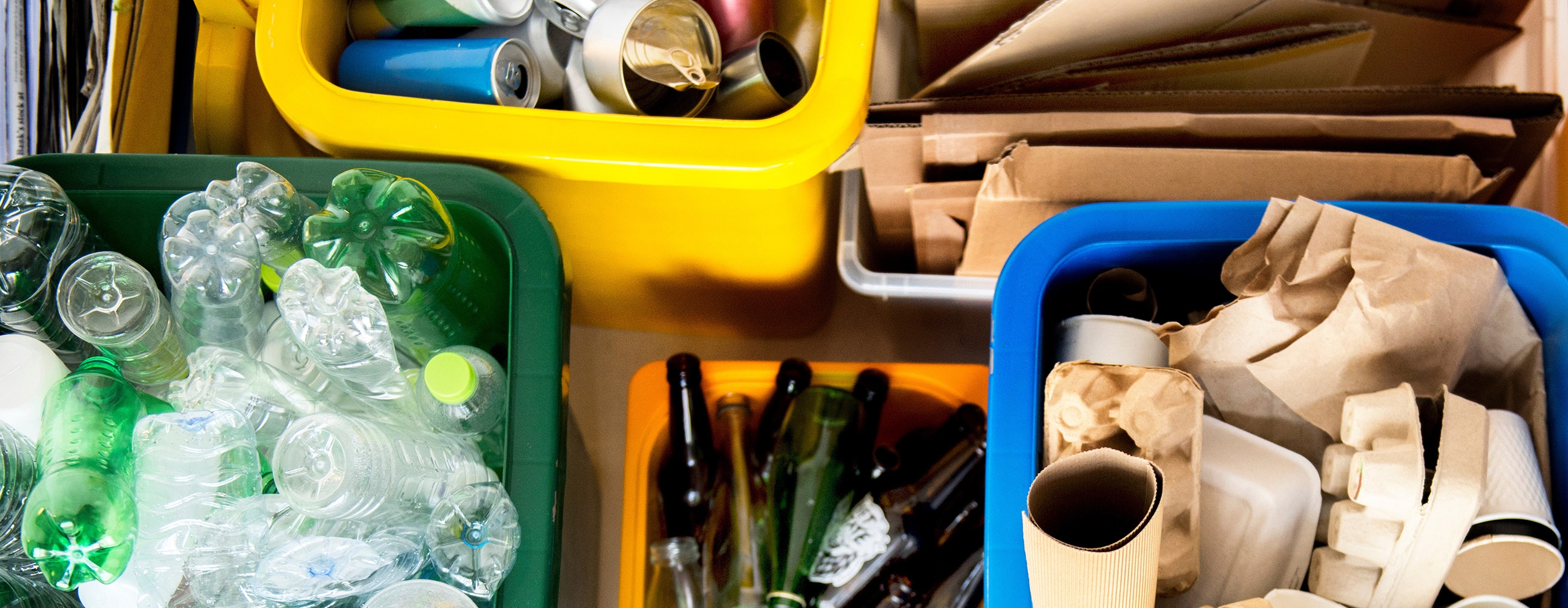 Trash for recycle and reduce ecology environment